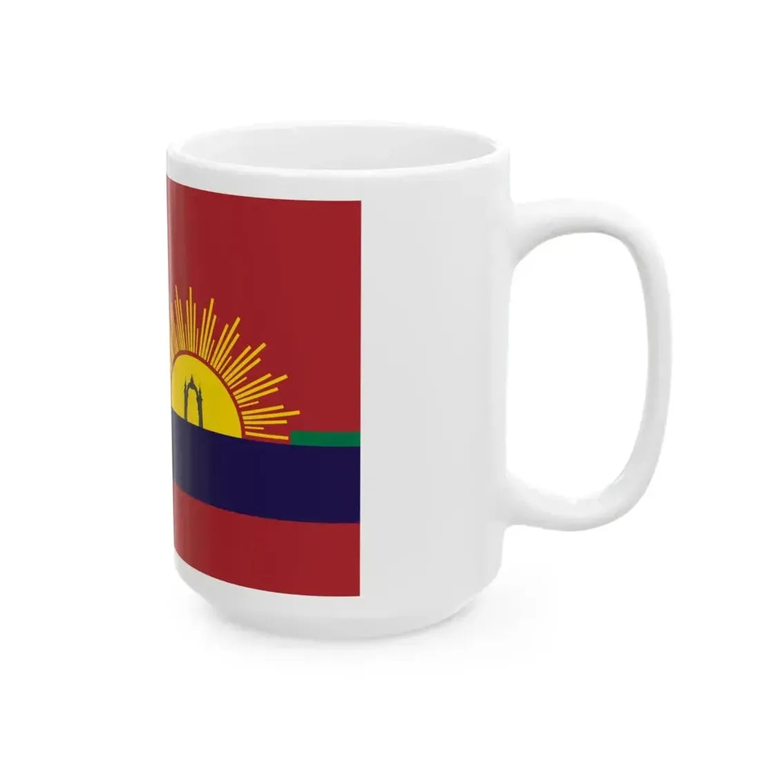 Flag of Carabobo State (Venezuela) White Coffee Mug - Go Mug Yourself