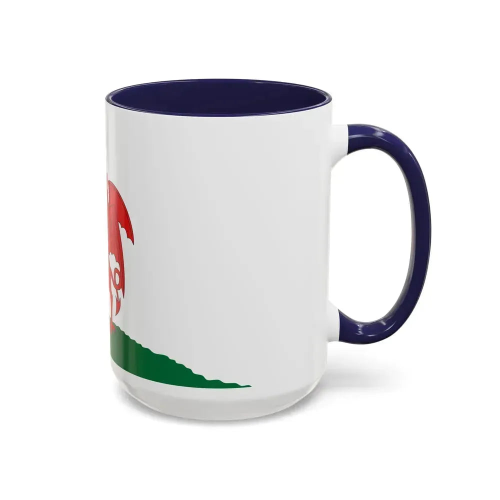 Flag of Cardiff UK - Accent Coffee Mug - Go Mug Yourself