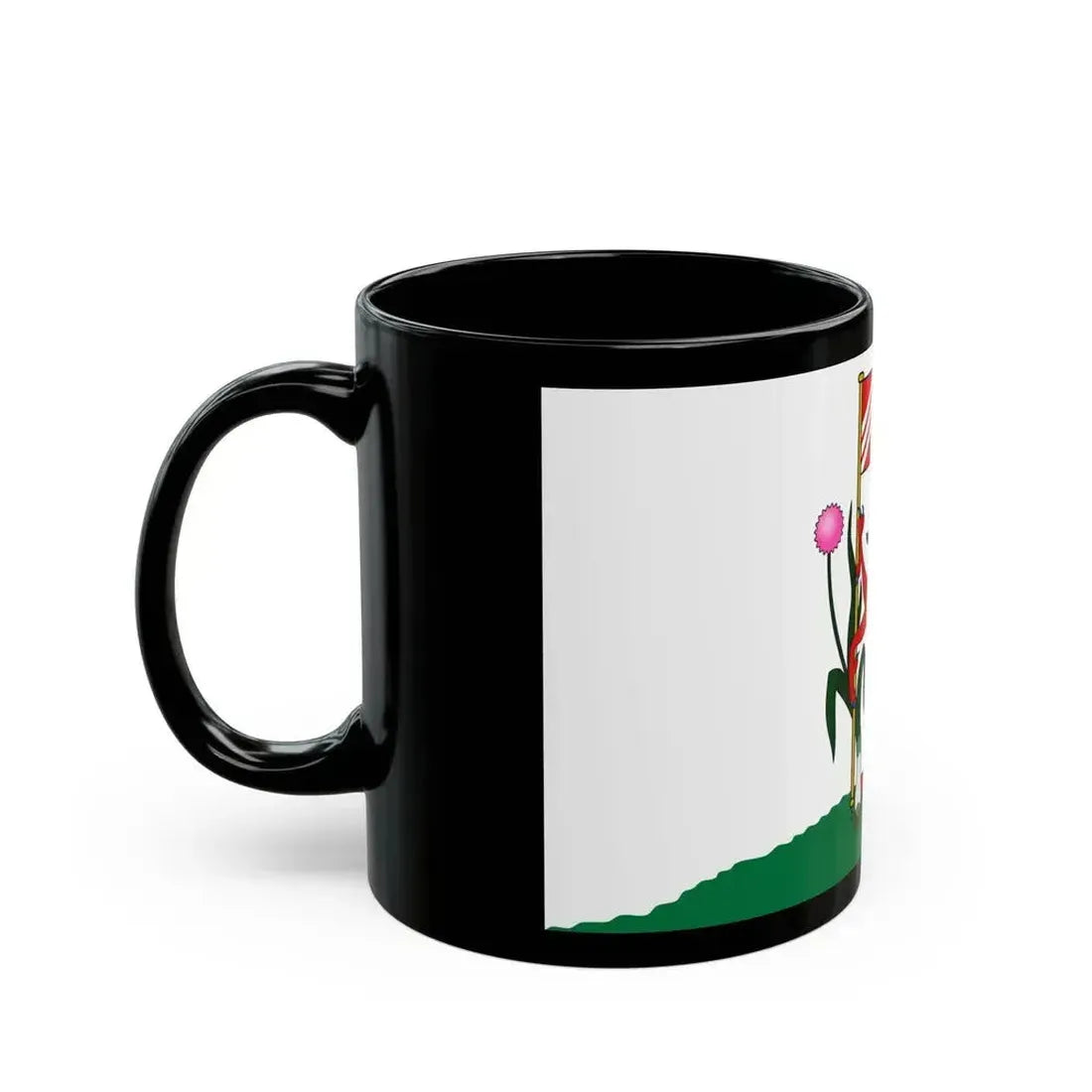 Flag of Cardiff UK - Black Coffee Mug - Go Mug Yourself
