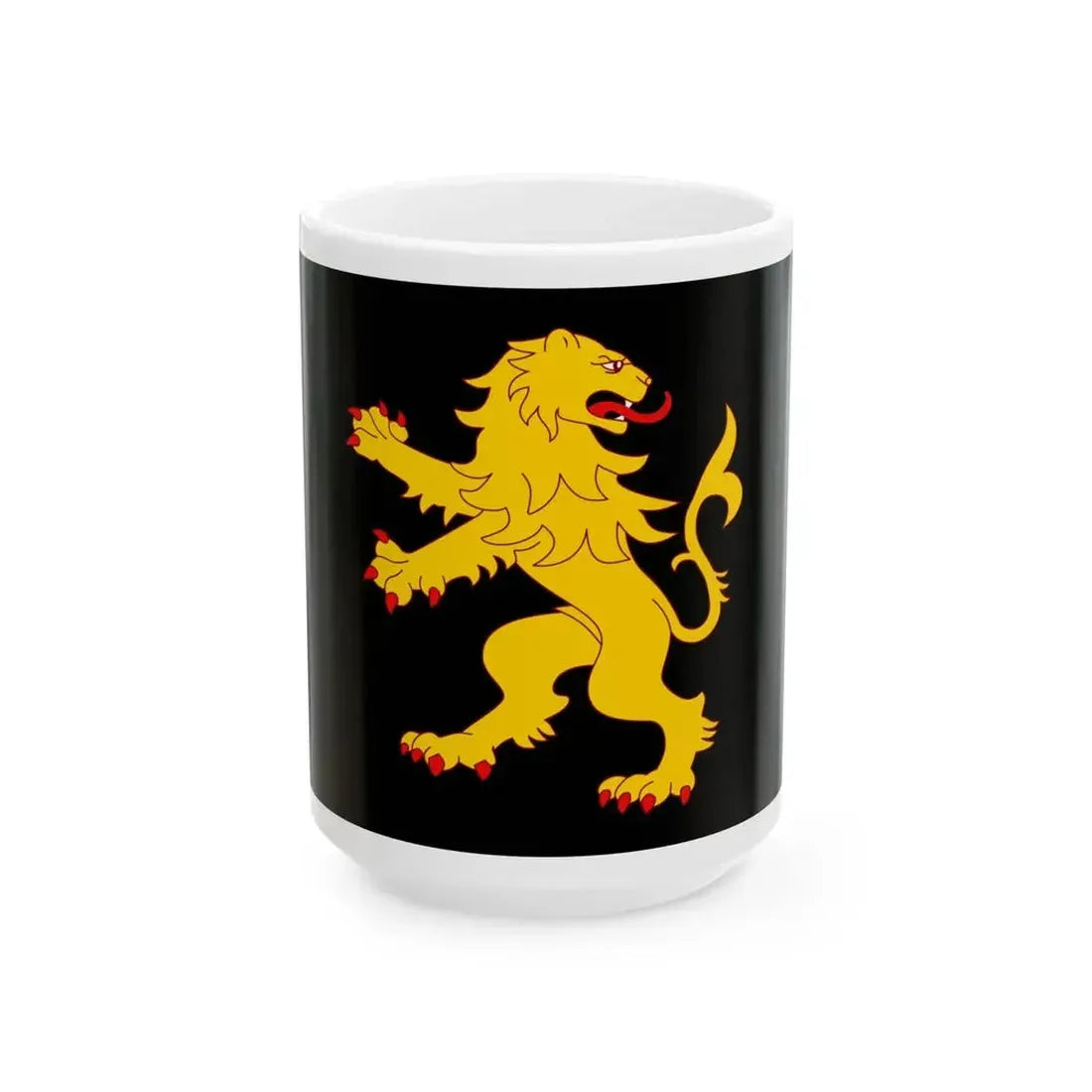 Flag of Cardiganshire proposal (United Kingdom) White Coffee Mug 15oz - Go Mug Yourself