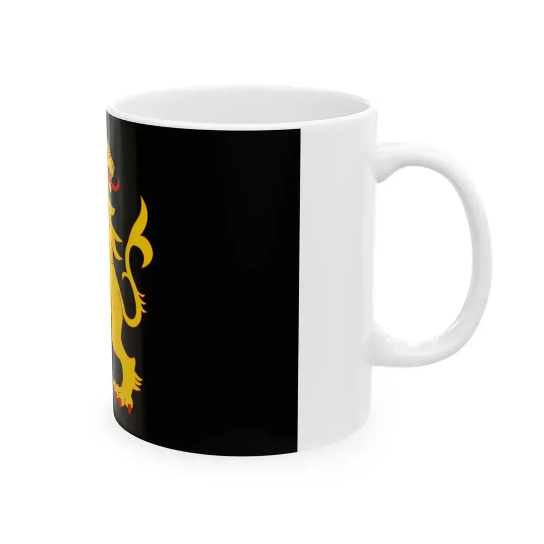 Flag of Cardiganshire proposal (United Kingdom) White Coffee Mug - Go Mug Yourself