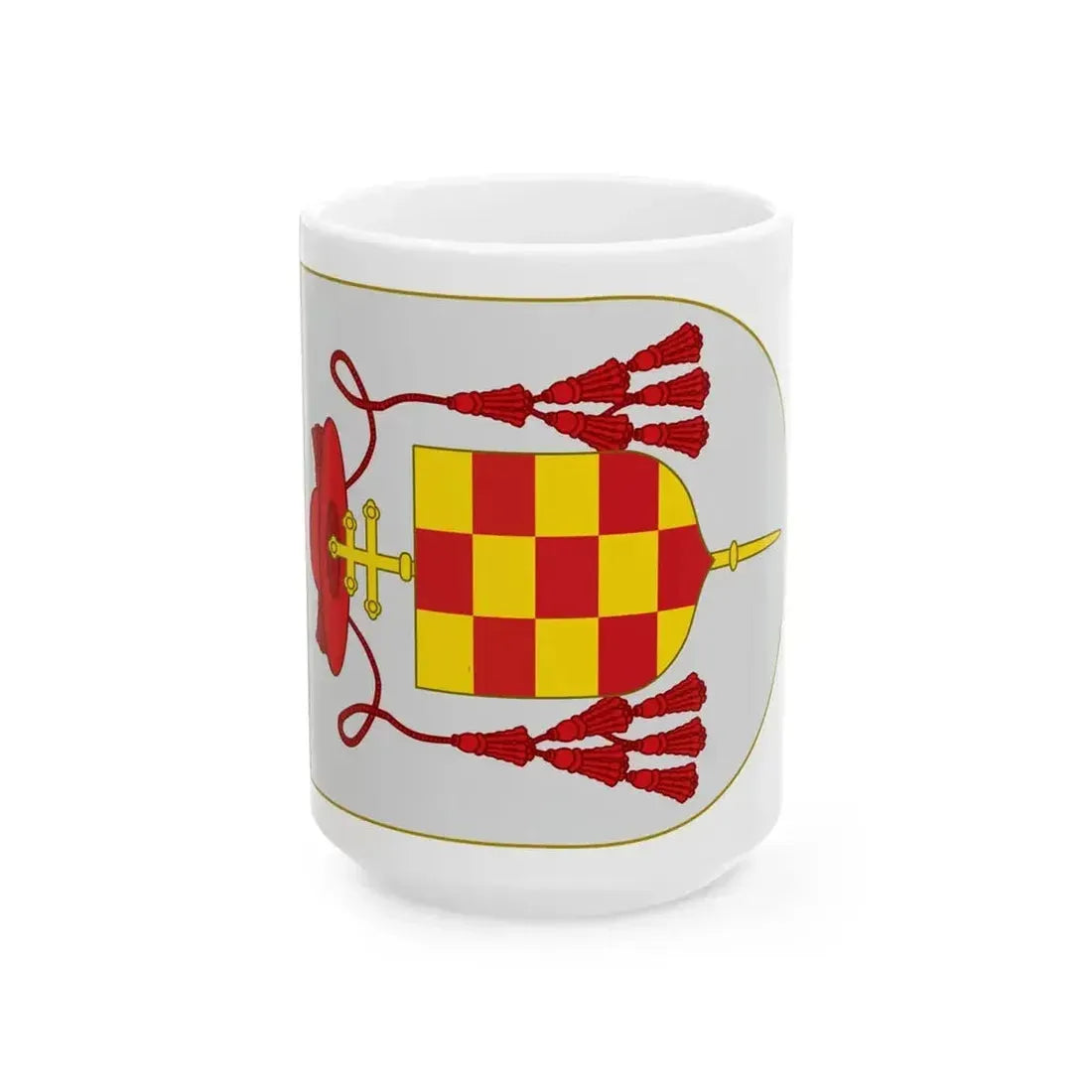 Flag of Cardinal Cisneros (Spain) White Coffee Mug 15oz - Go Mug Yourself