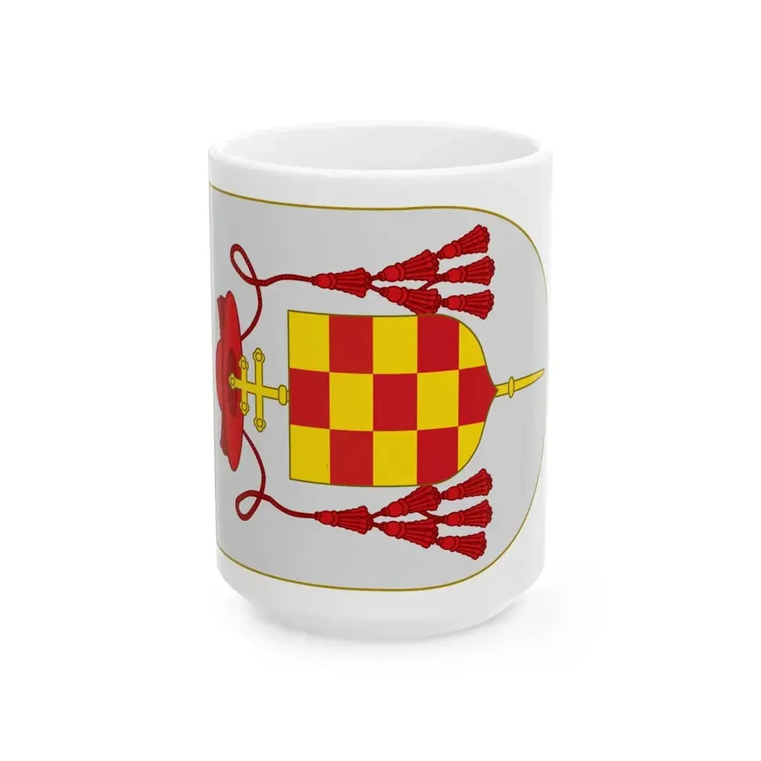Flag of Cardinal Cisneros (Spain) White Coffee Mug 15oz - Go Mug Yourself