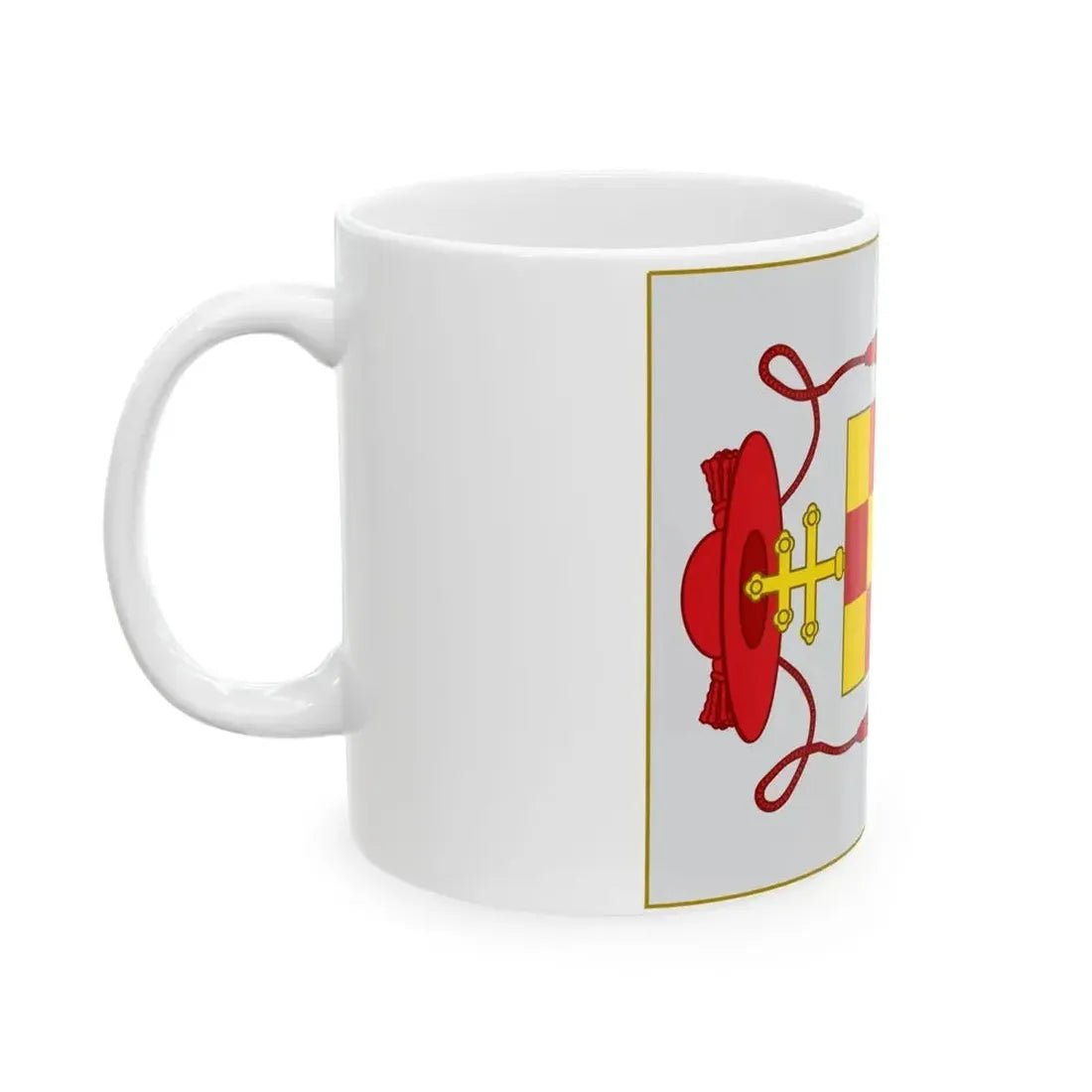 Flag of Cardinal Cisneros (Spain) White Coffee Mug - Go Mug Yourself