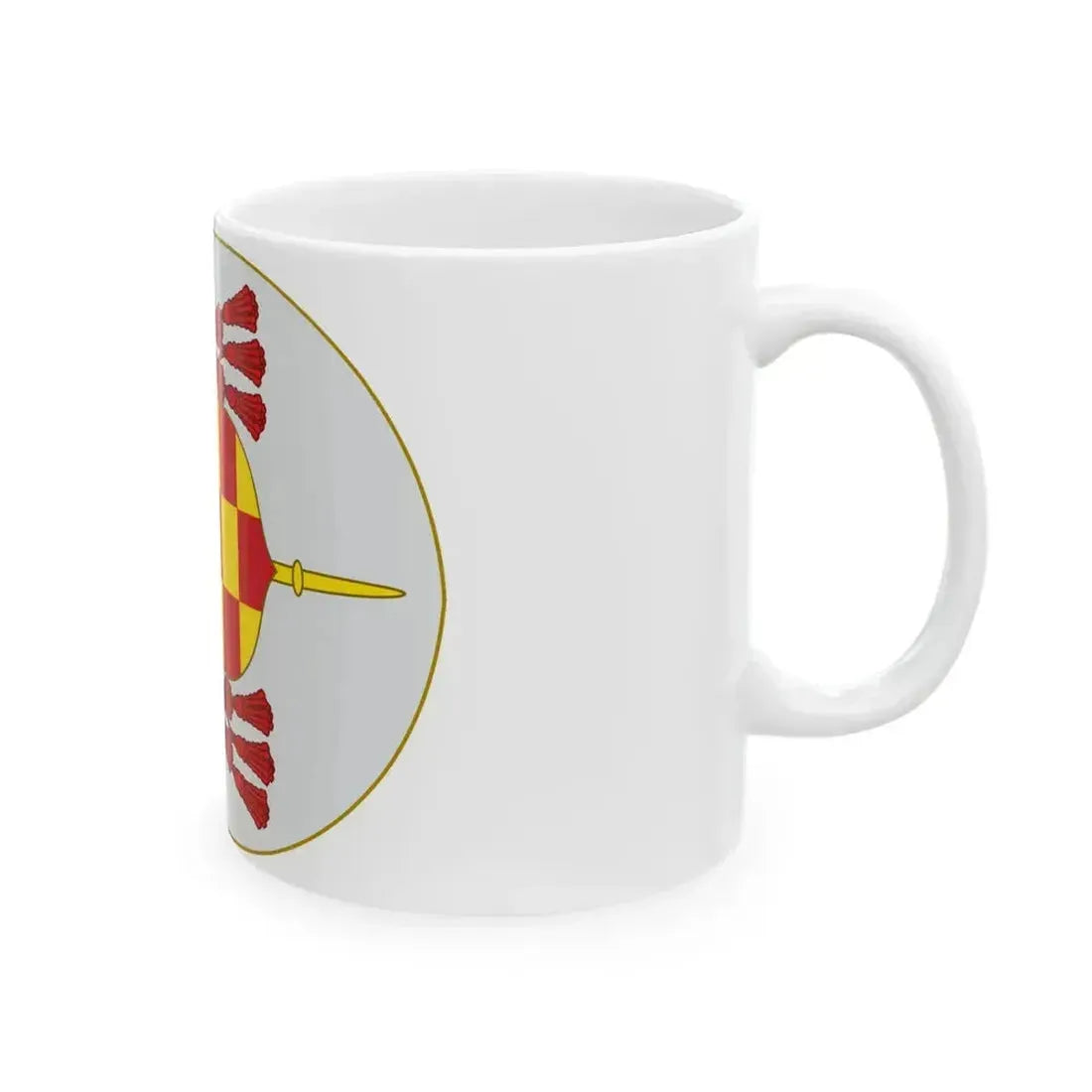 Flag of Cardinal Cisneros (Spain) White Coffee Mug - Go Mug Yourself