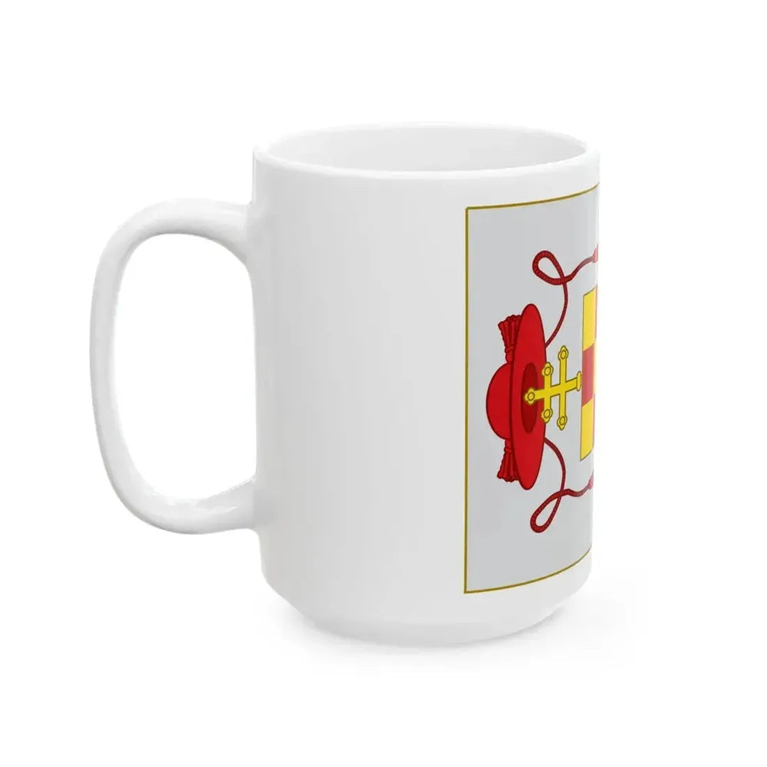 Flag of Cardinal Cisneros (Spain) White Coffee Mug - Go Mug Yourself