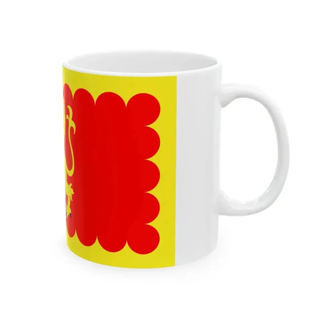 Flag of Carmarthenshire proposed (United Kingdom) White Coffee Mug - Go Mug Yourself