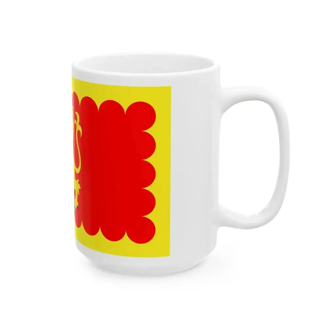 Flag of Carmarthenshire proposed (United Kingdom) White Coffee Mug - Go Mug Yourself