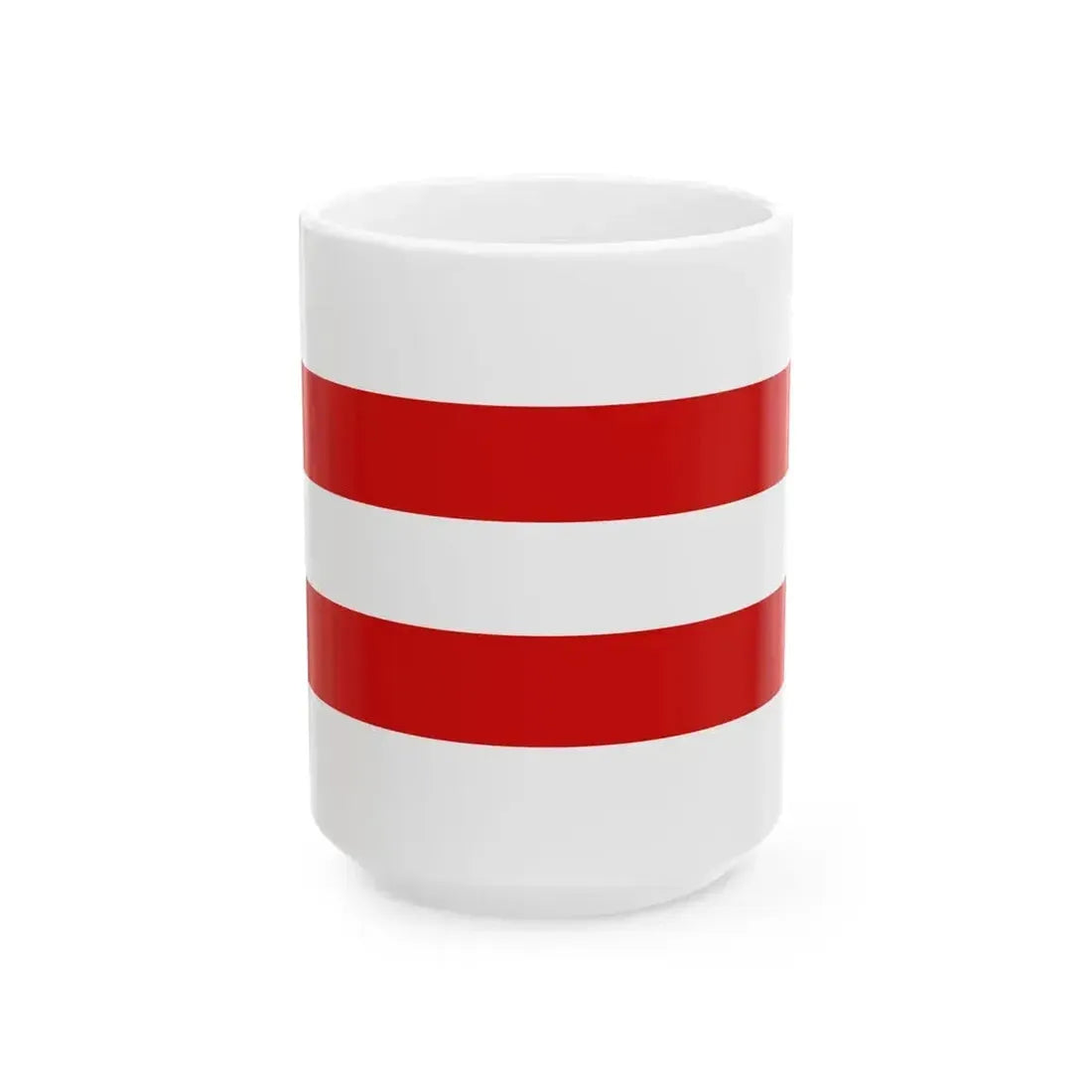 Flag of Carpi (Italy) White Coffee Mug 15oz - Go Mug Yourself