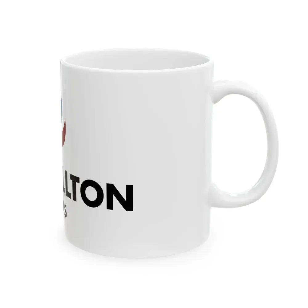 Flag of Carrollton Texas 2016 (United States) White Coffee Mug - Go Mug Yourself