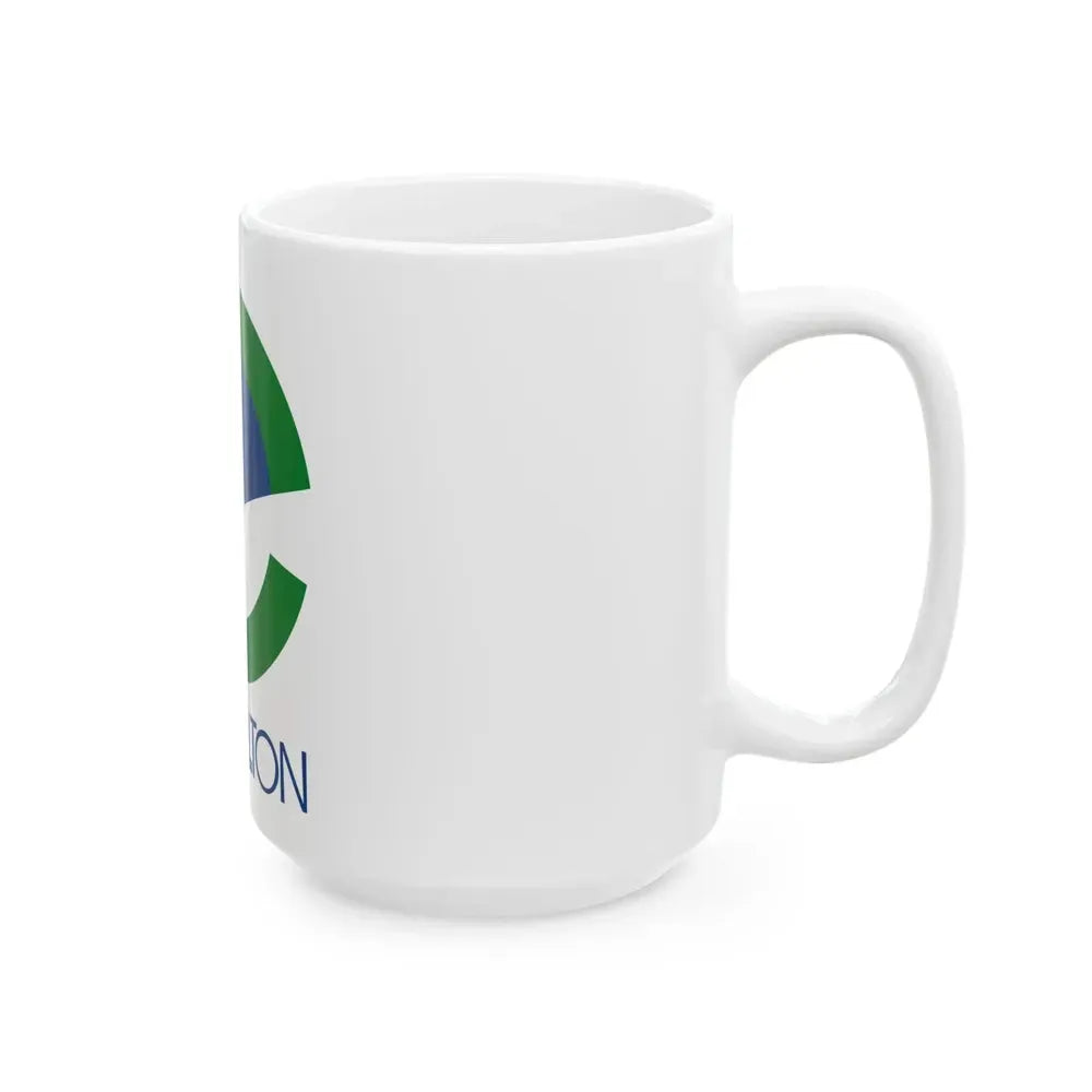 Flag of Carrollton Texas (United States) White Coffee Mug - Go Mug Yourself