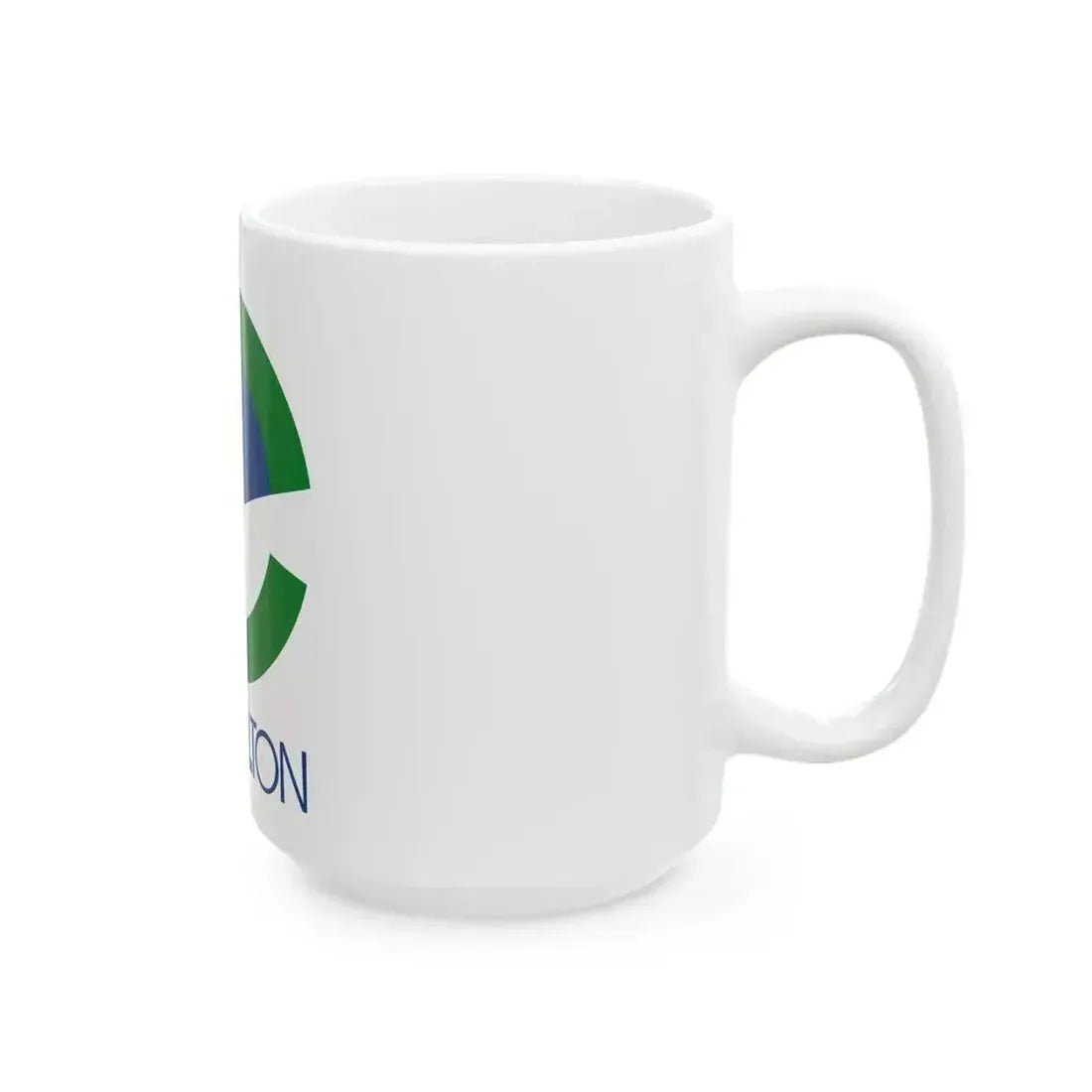 Flag of Carrollton Texas (United States) White Coffee Mug - Go Mug Yourself