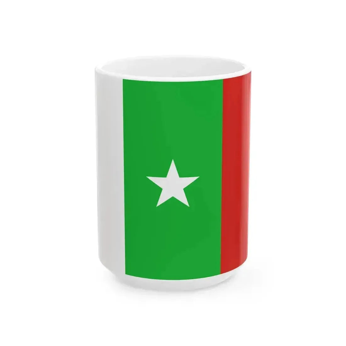 Flag of Casamance (Senegal) White Coffee Mug 15oz - Go Mug Yourself