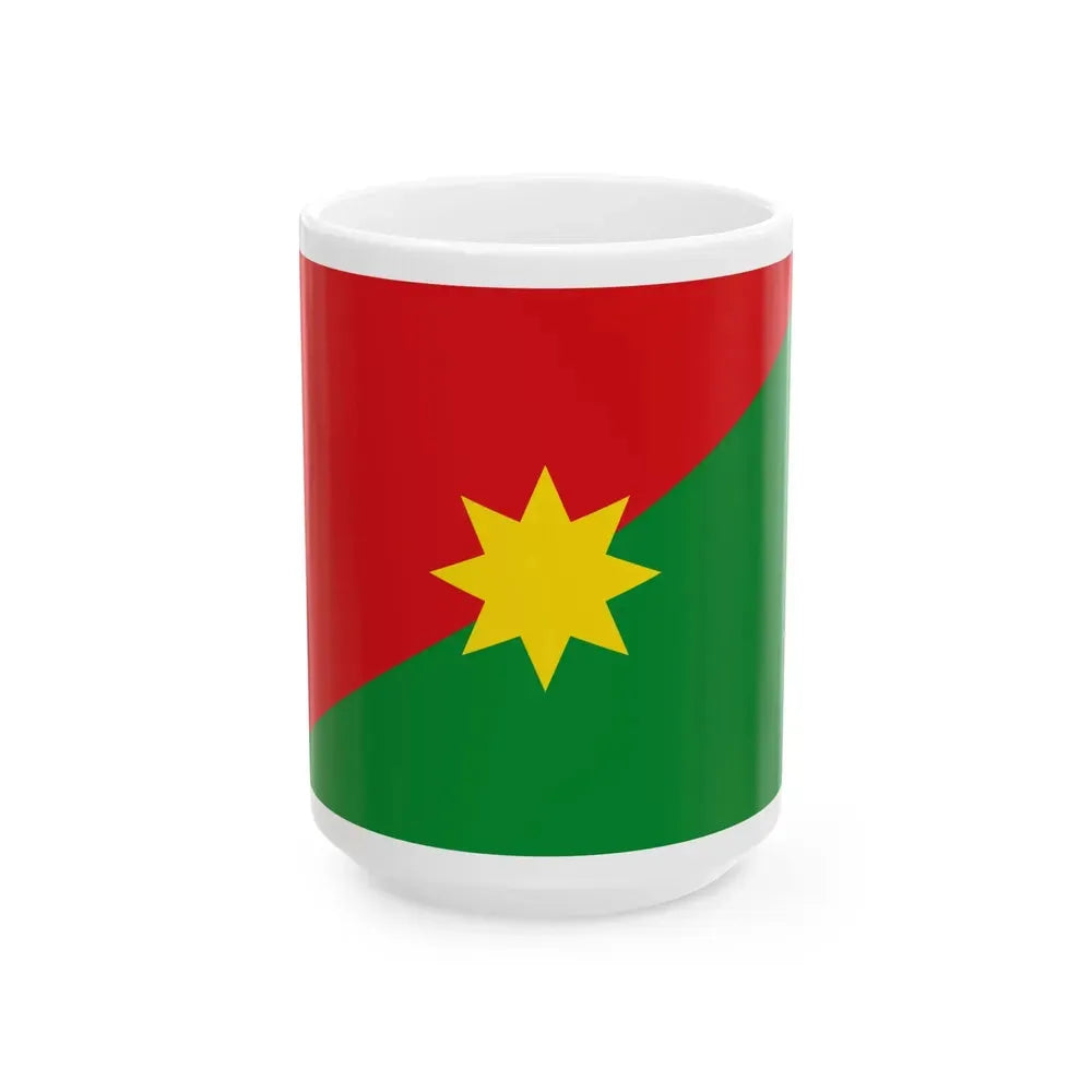 Flag of Casanare (Colombia) White Coffee Mug 15oz - Go Mug Yourself