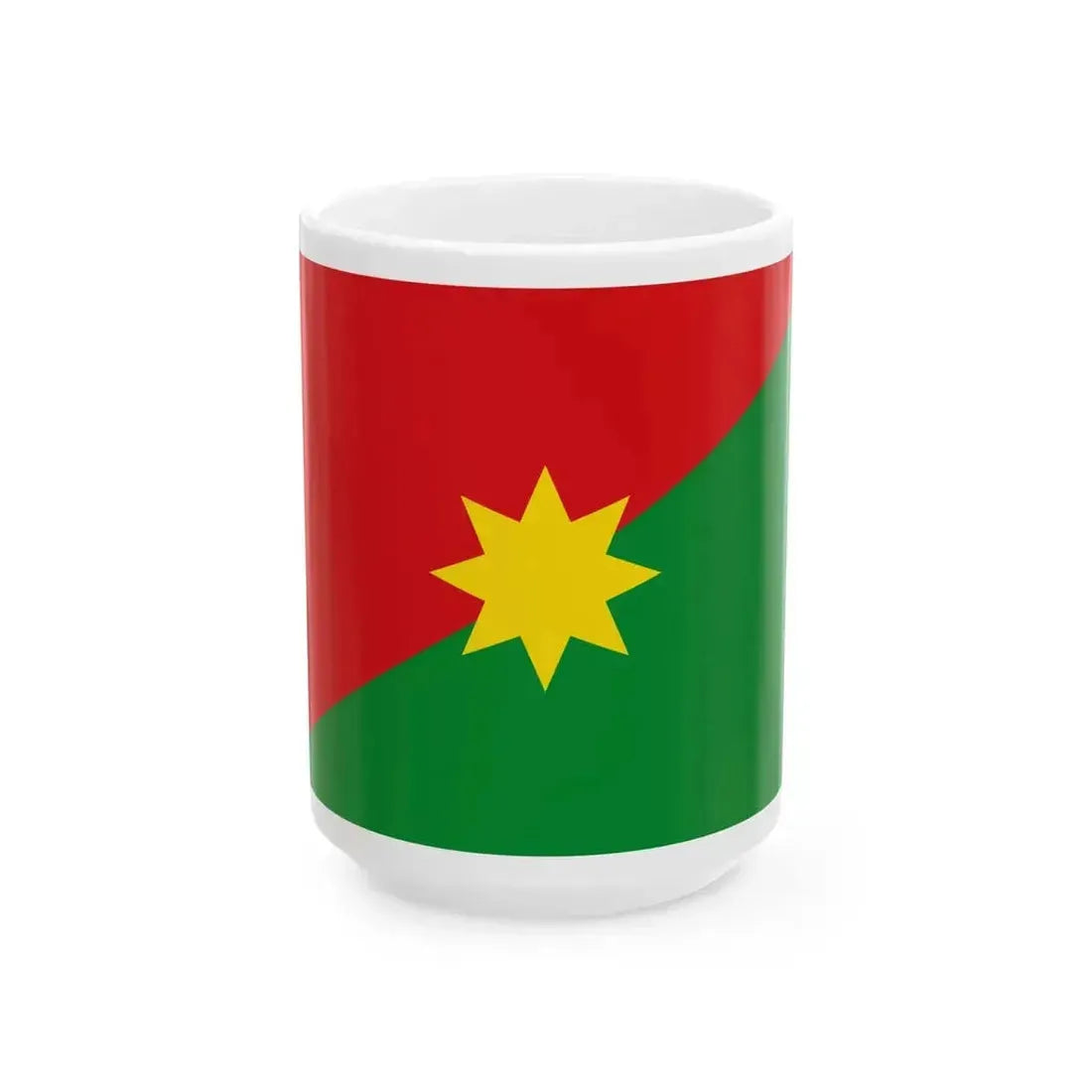 Flag of Casanare (Colombia) White Coffee Mug 15oz - Go Mug Yourself