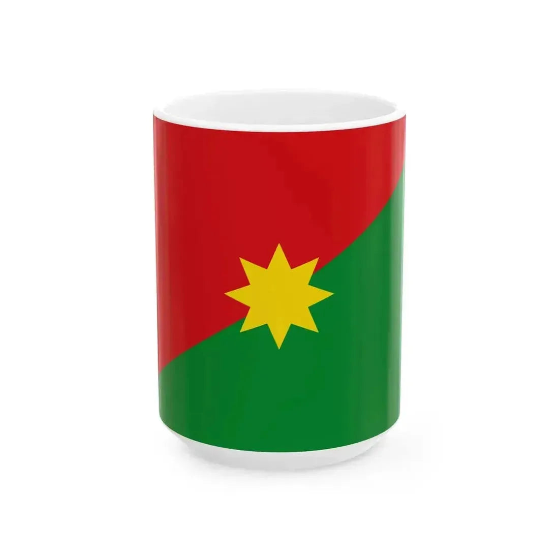 Flag of Casanare Department (Colombia) White Coffee Mug 15oz - Go Mug Yourself
