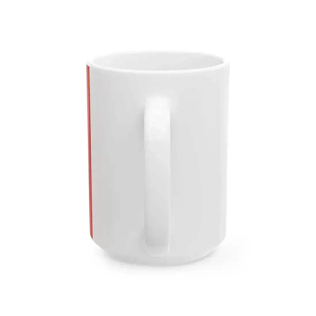 Flag of Castelnovo Monti (Italy) White Coffee Mug - Go Mug Yourself