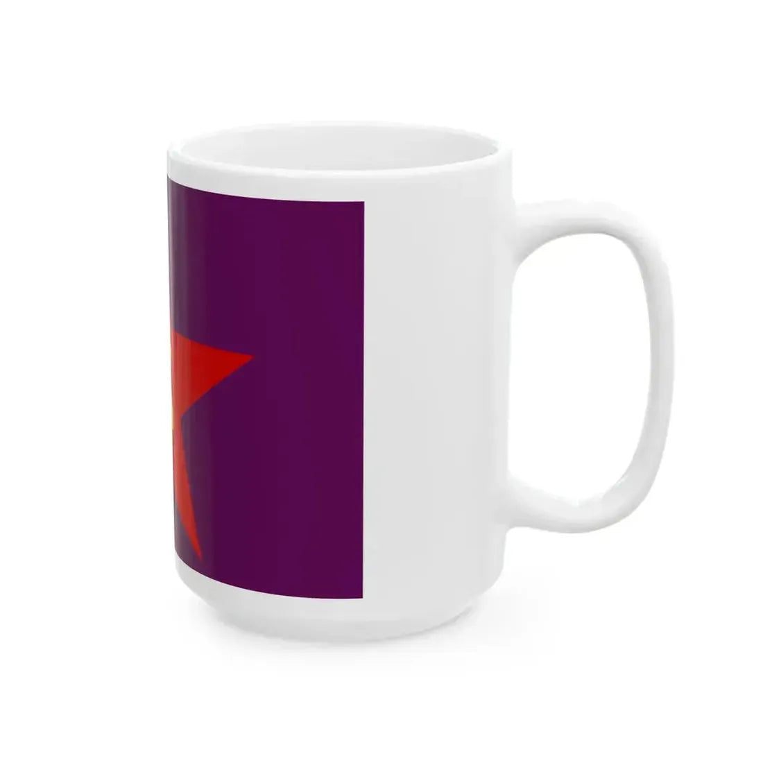 Flag of Castile with star (Spain) White Coffee Mug - Go Mug Yourself