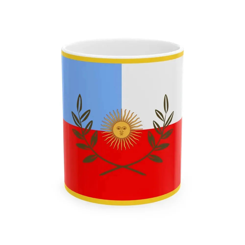 Flag of Catamarca Province Argentina - White Coffee Mug 11oz - Go Mug Yourself