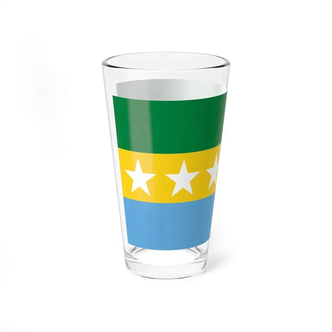 Flag of Catamayo (Ecuador) Pint Glass 16oz - Go Mug Yourself