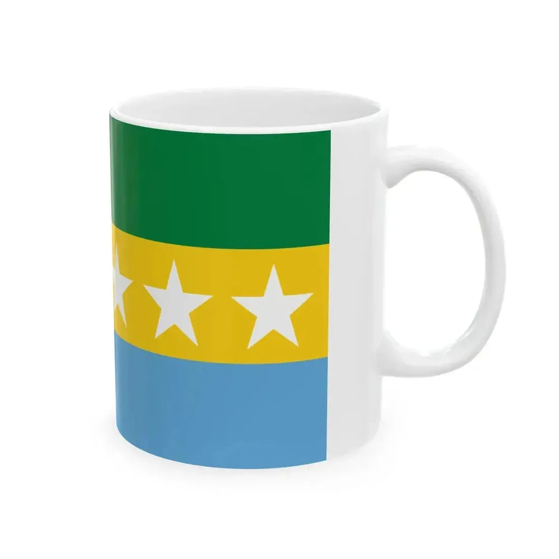 Flag of Catamayo (Ecuador) White Coffee Mug - Go Mug Yourself