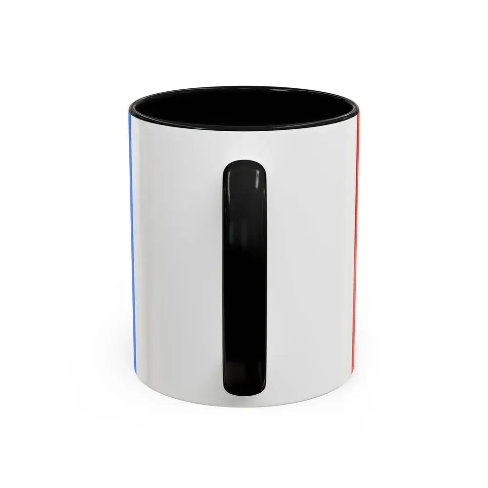 Flag of Catania Italy - Accent Coffee Mug - Go Mug Yourself