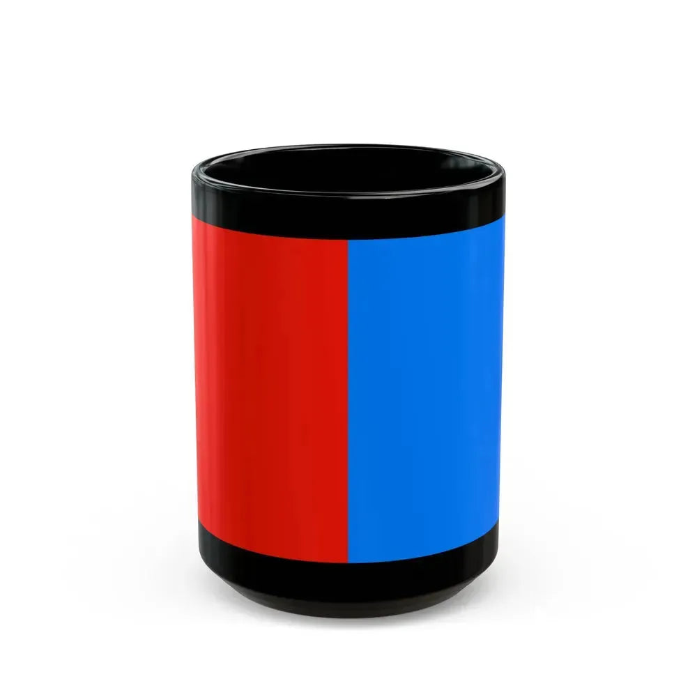 Flag of Catania Italy - Black Coffee Mug 15oz - Go Mug Yourself