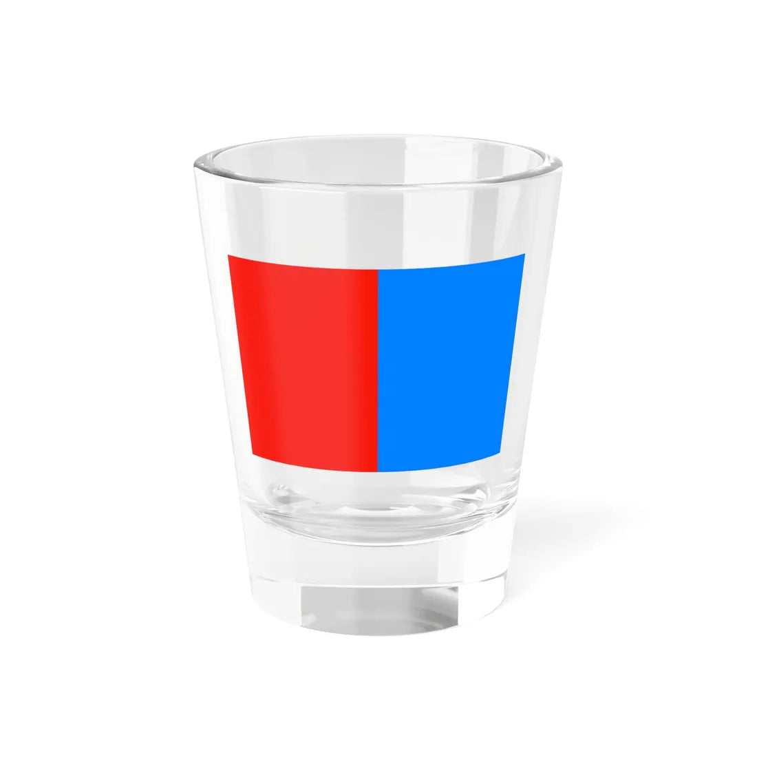 Flag of Catania (Italy) Shot Glass 1.5oz 1.5oz - Go Mug Yourself