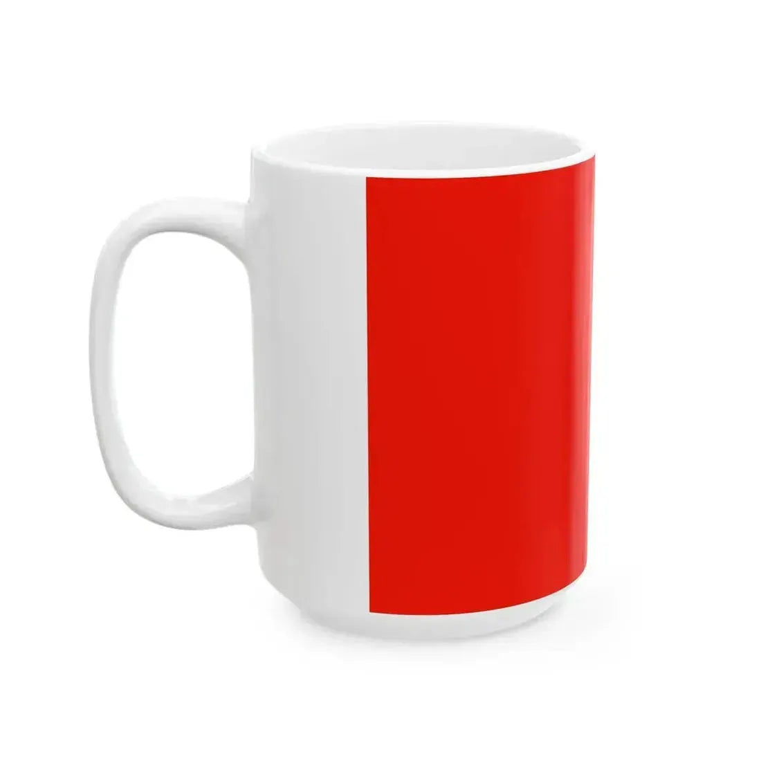 Flag of Catania (Italy) White Coffee Mug - Go Mug Yourself