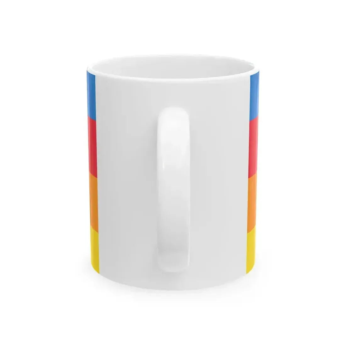Flag of Cattolica (Italy) White Coffee Mug - Go Mug Yourself