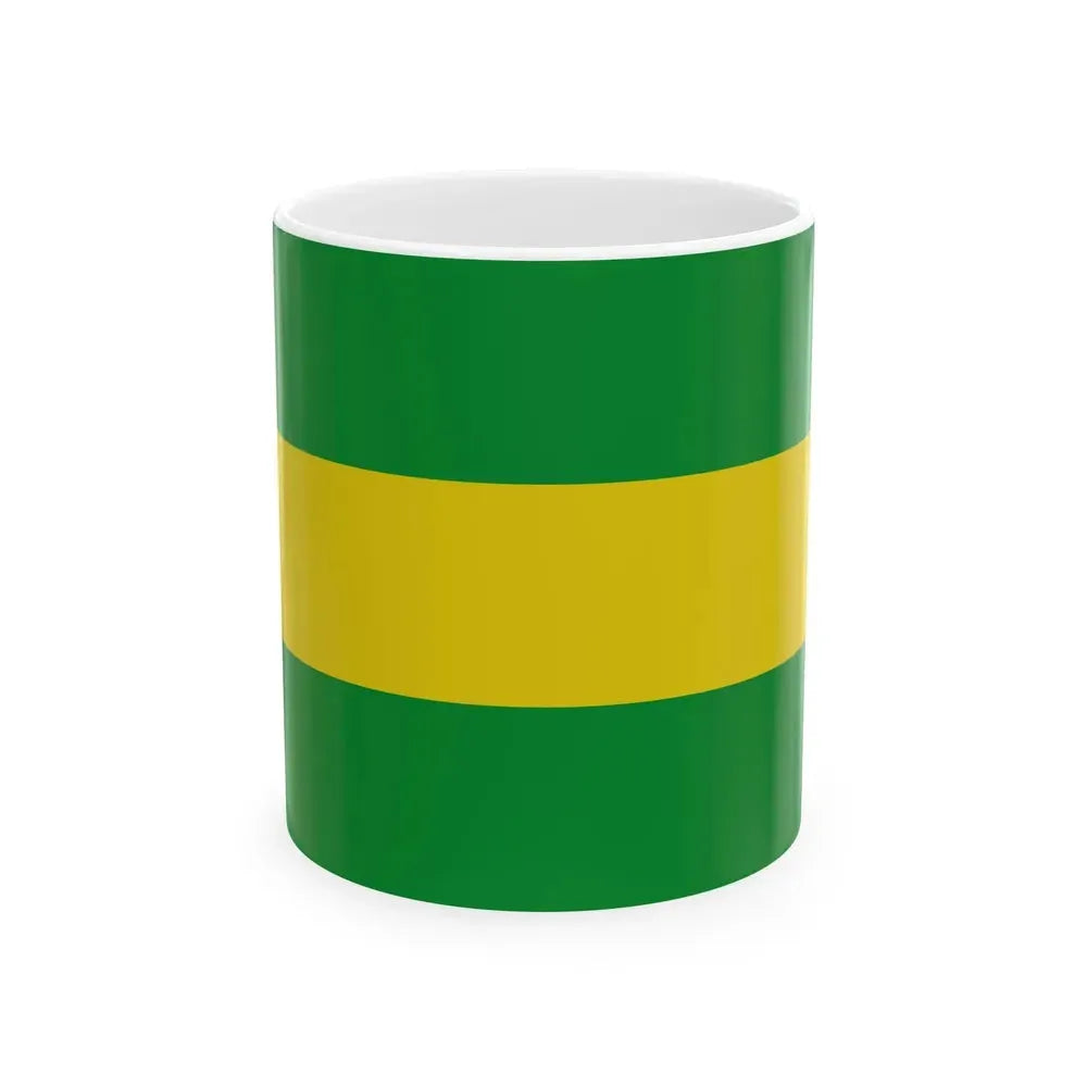 Flag of Cauca (Colombia) White Coffee Mug 11oz - Go Mug Yourself