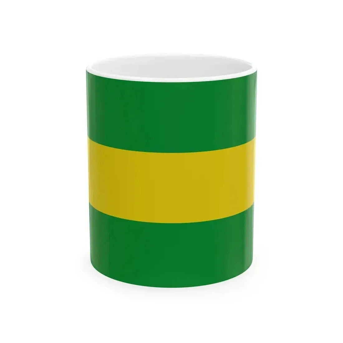 Flag of Cauca (Colombia) White Coffee Mug 11oz - Go Mug Yourself
