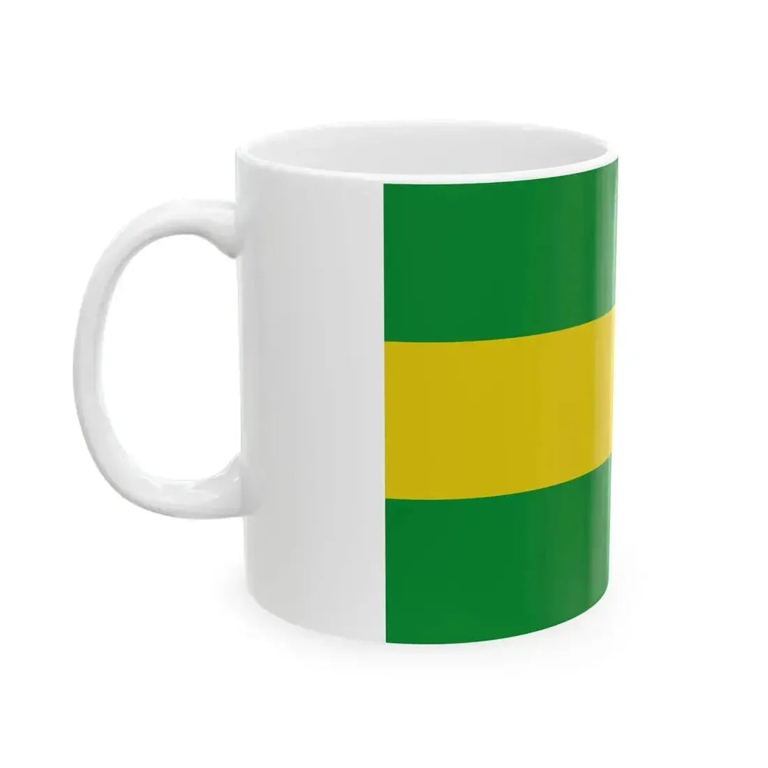 Flag of Cauca (Colombia) White Coffee Mug - Go Mug Yourself