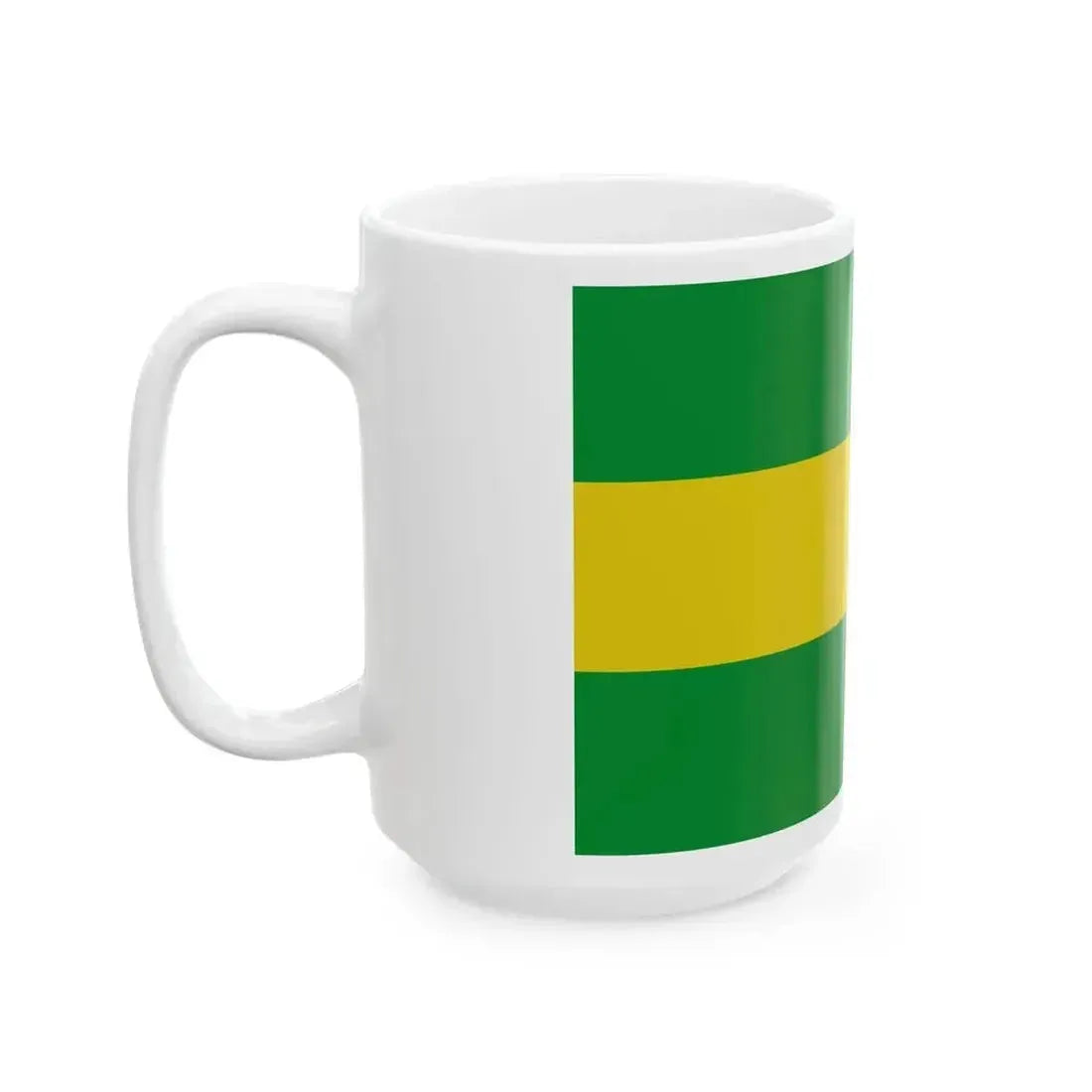 Flag of Cauca (Colombia) White Coffee Mug - Go Mug Yourself