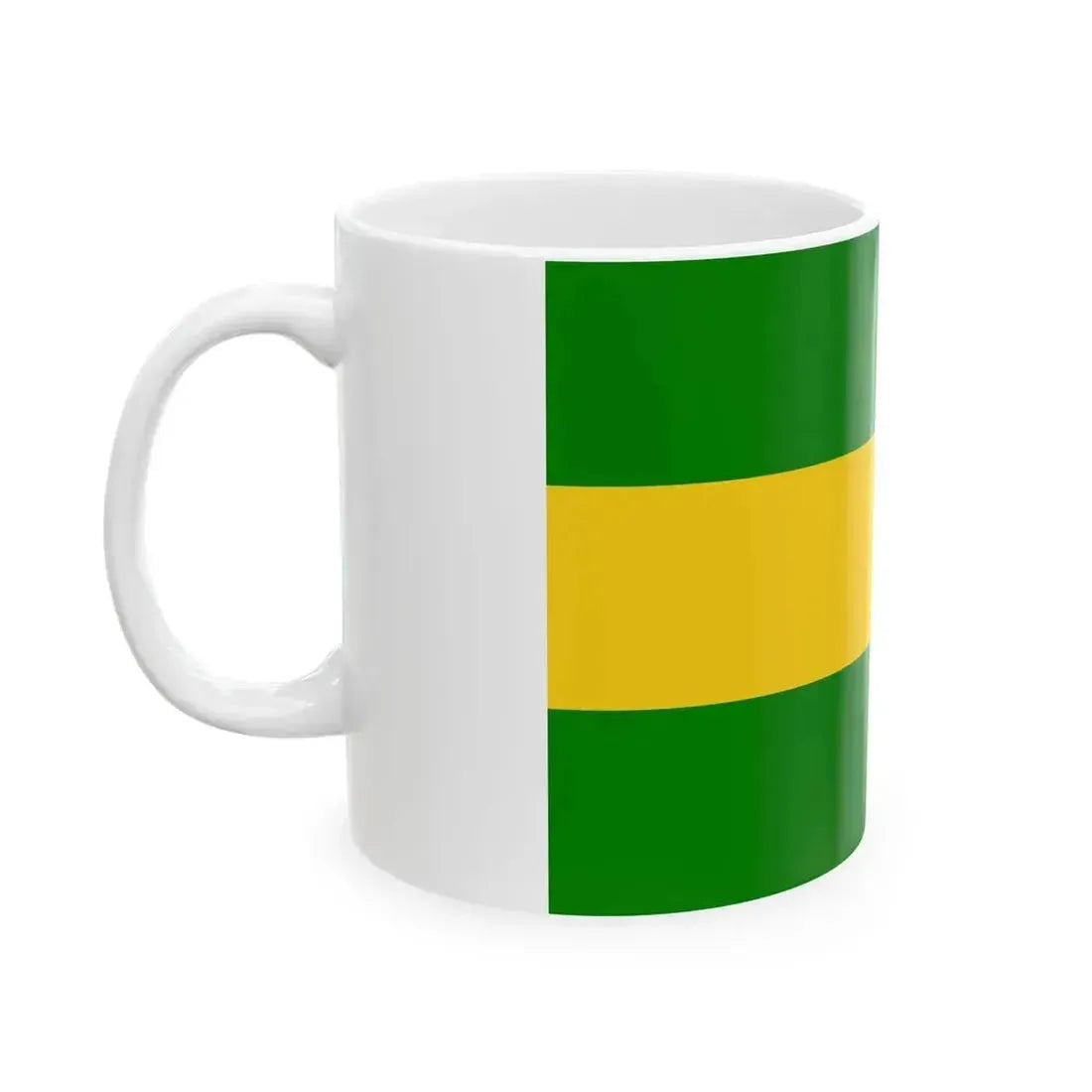 Flag of Cauca Department (Colombia) White Coffee Mug - Go Mug Yourself
