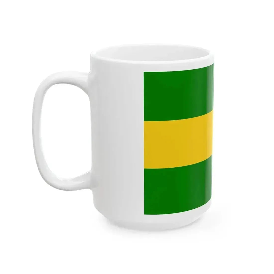 Flag of Cauca Department (Colombia) White Coffee Mug - Go Mug Yourself