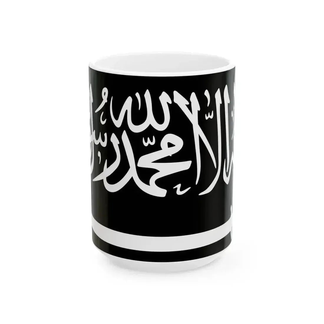 Flag of Caucasian Emirate (Russia) White Coffee Mug 15oz - Go Mug Yourself