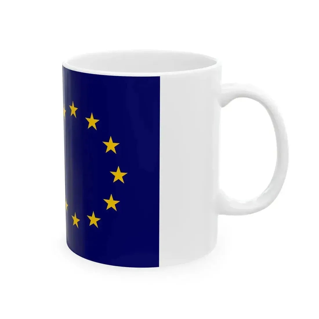 Flag of CEBED (Belgium) White Coffee Mug - Go Mug Yourself