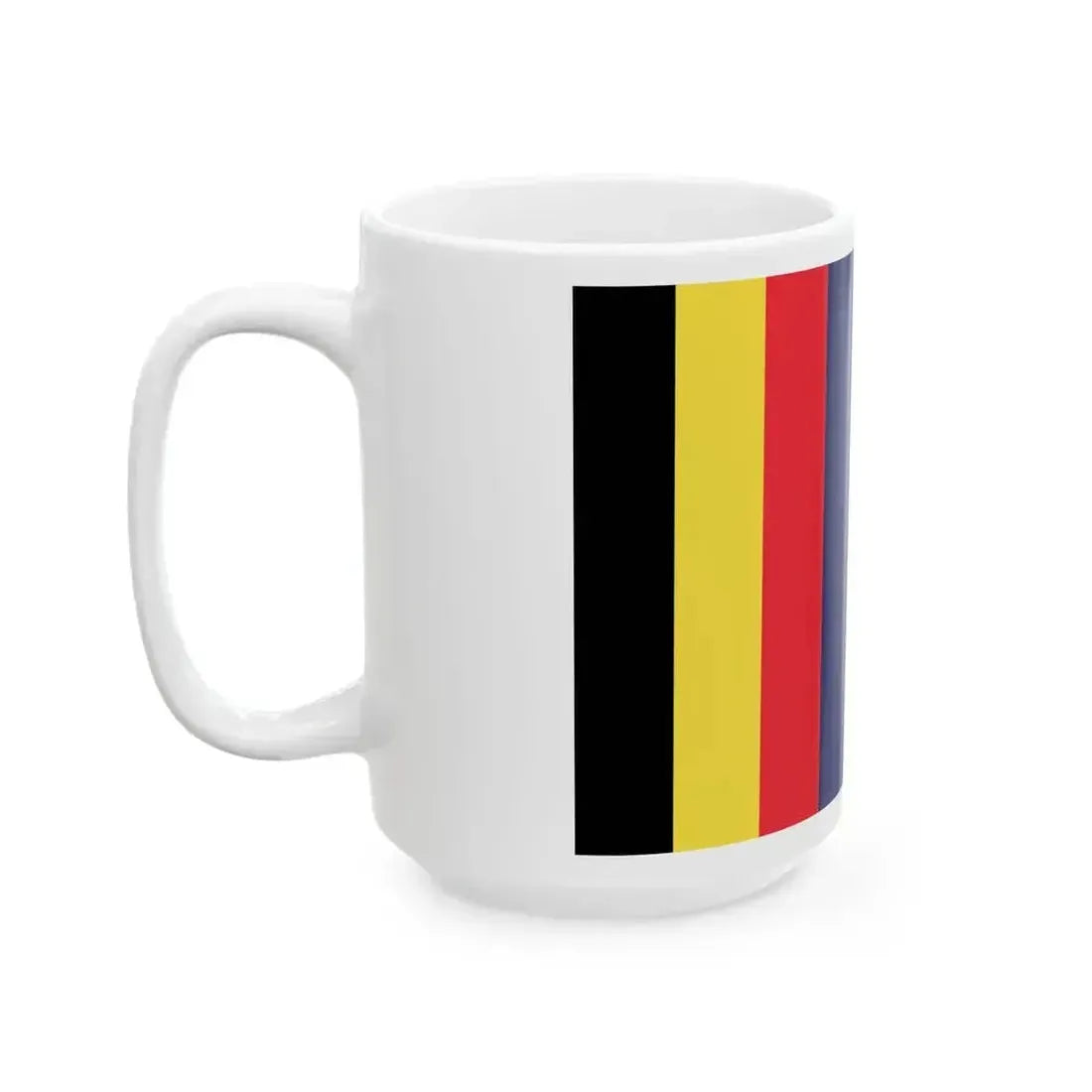 Flag of CEBED (Belgium) White Coffee Mug - Go Mug Yourself