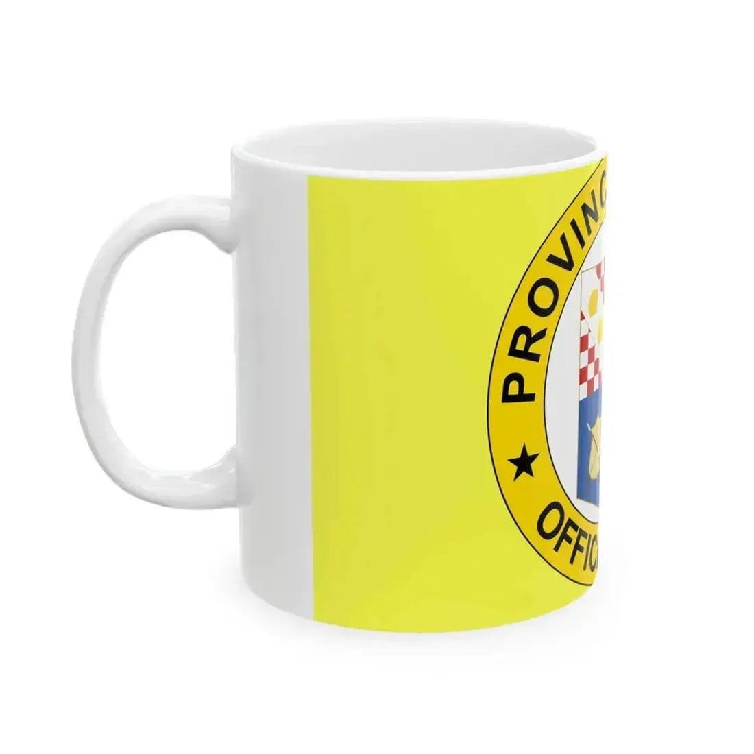 Flag of Cebu province (Philippines) White Coffee Mug - Go Mug Yourself