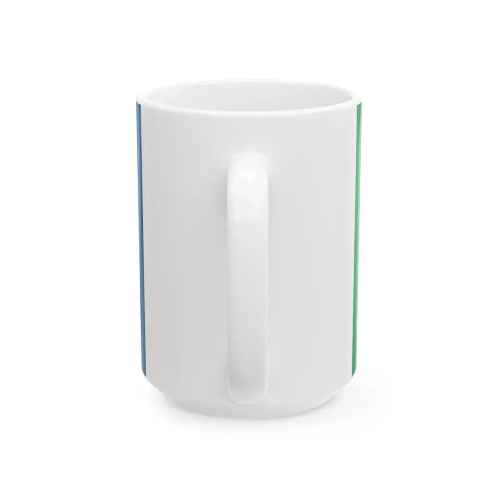Flag of Cedar Rapids Iowa (United States) White Coffee Mug - Go Mug Yourself