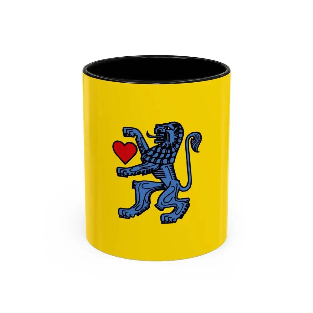 Flag of Celle Germany - Accent Coffee Mug 11oz Black - Go Mug Yourself