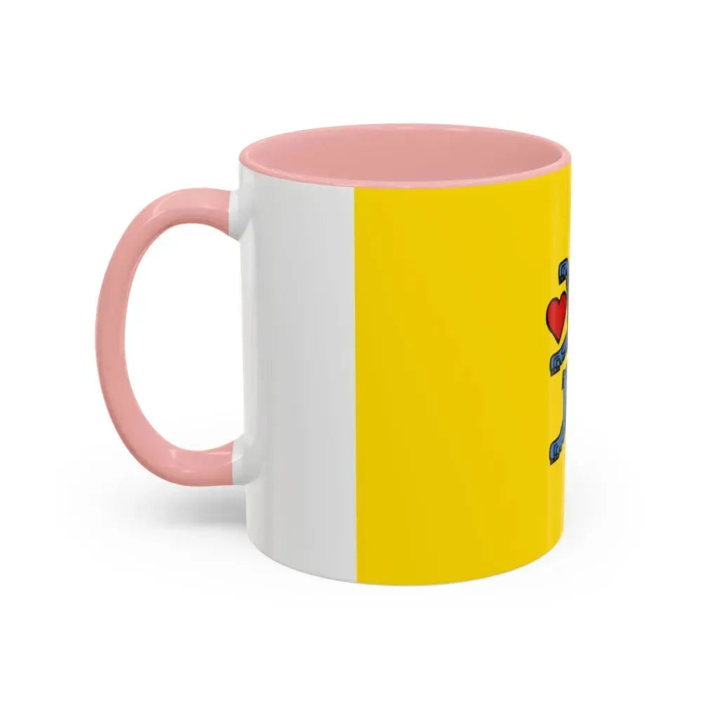 Flag of Celle Germany - Accent Coffee Mug - Go Mug Yourself