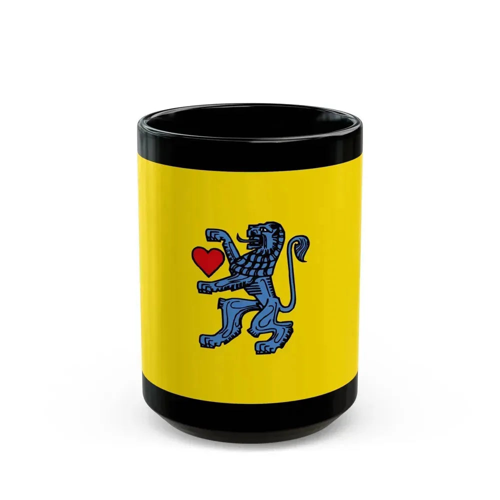 Flag of Celle Germany - Black Coffee Mug 15oz - Go Mug Yourself