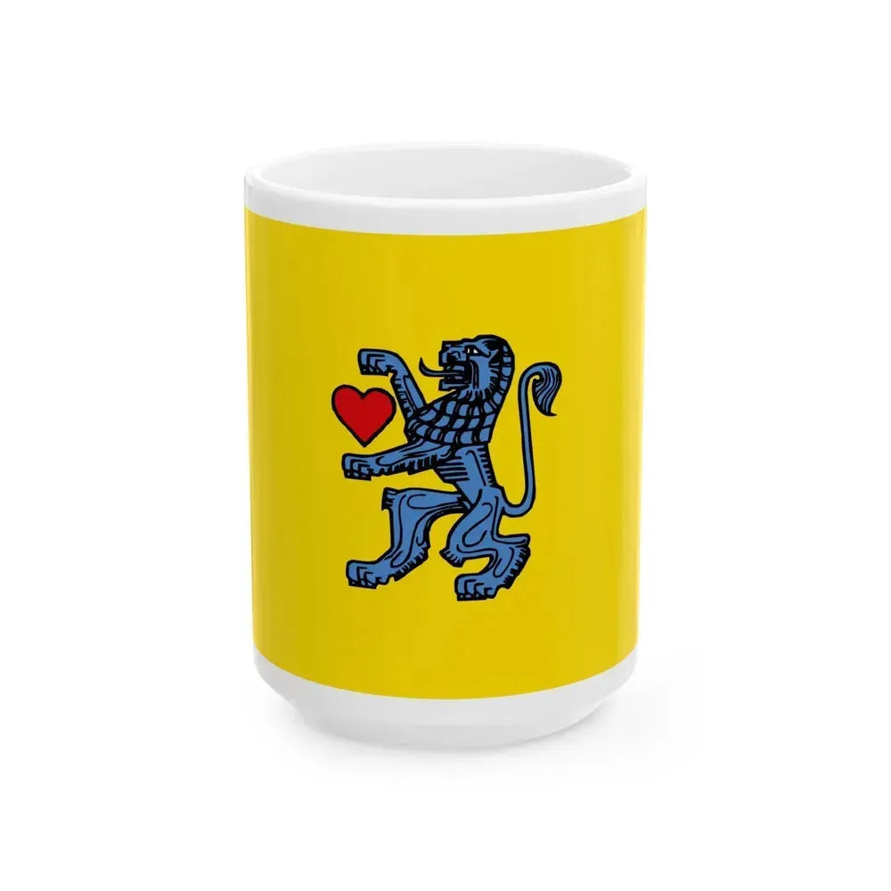 Flag of Celle Germany - White Coffee Mug 15oz - Go Mug Yourself