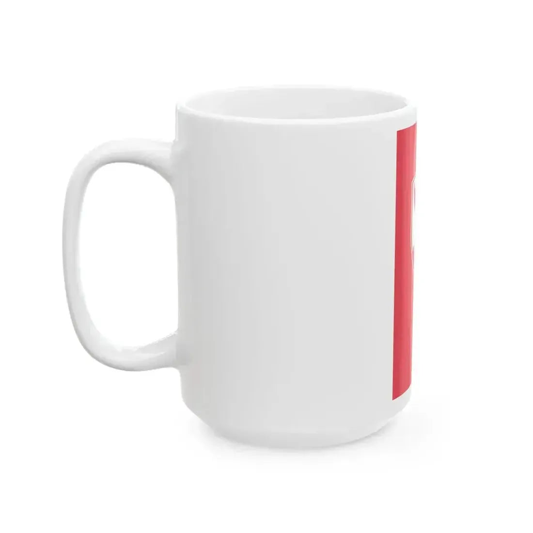 Flag of Centar Municipality North Macedonia (North Macedonia) White Coffee Mug - Go Mug Yourself