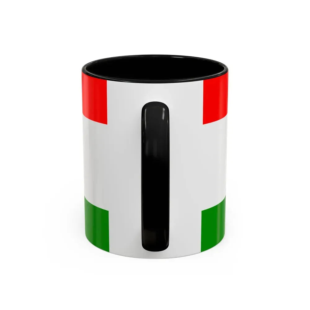 Flag of Central Bosnia Canton Bosnia and Herzegovina - Accent Coffee Mug - Go Mug Yourself