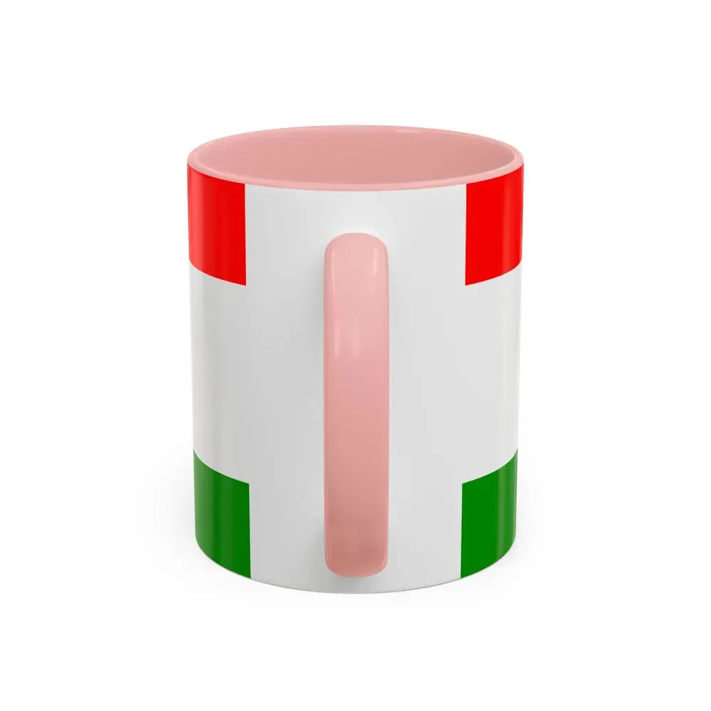 Flag of Central Bosnia Canton Bosnia and Herzegovina - Accent Coffee Mug - Go Mug Yourself