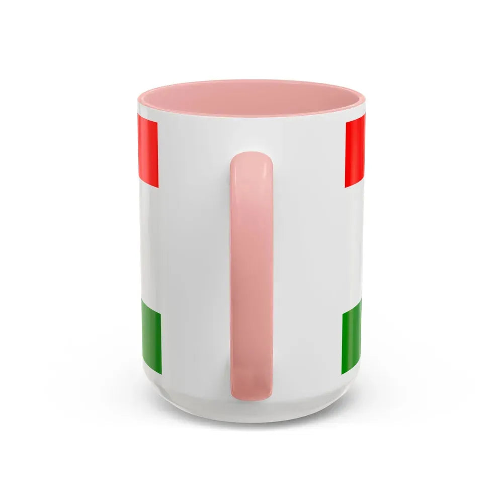 Flag of Central Bosnia Canton Bosnia and Herzegovina - Accent Coffee Mug - Go Mug Yourself