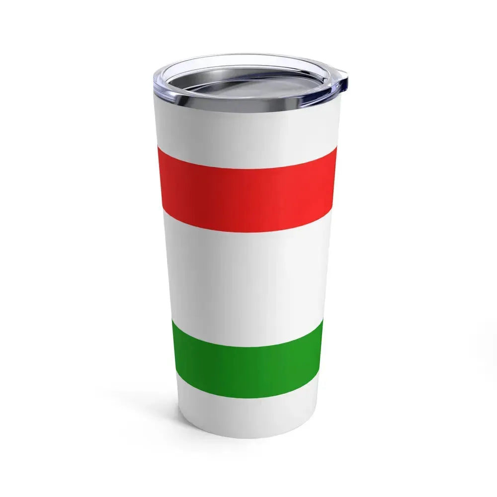 Flag of Central Bosnia Canton Bosnia and Herzegovina - Tumbler 20oz - Go Mug Yourself